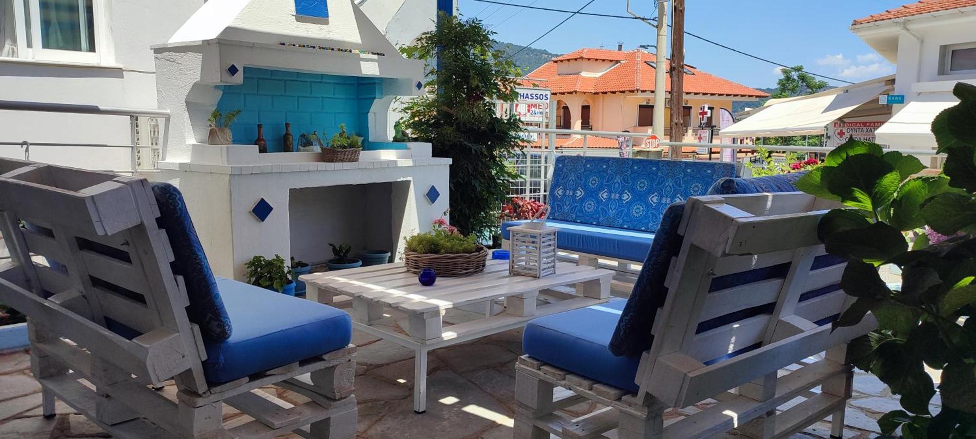 Celeste Deluxe Apartments Skála Potamiás Eksteriør bilde