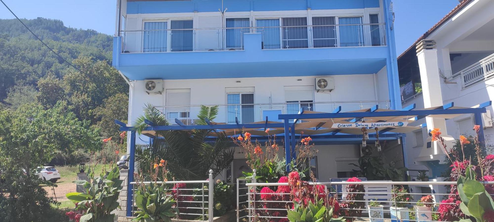 Celeste Deluxe Apartments Skála Potamiás Eksteriør bilde