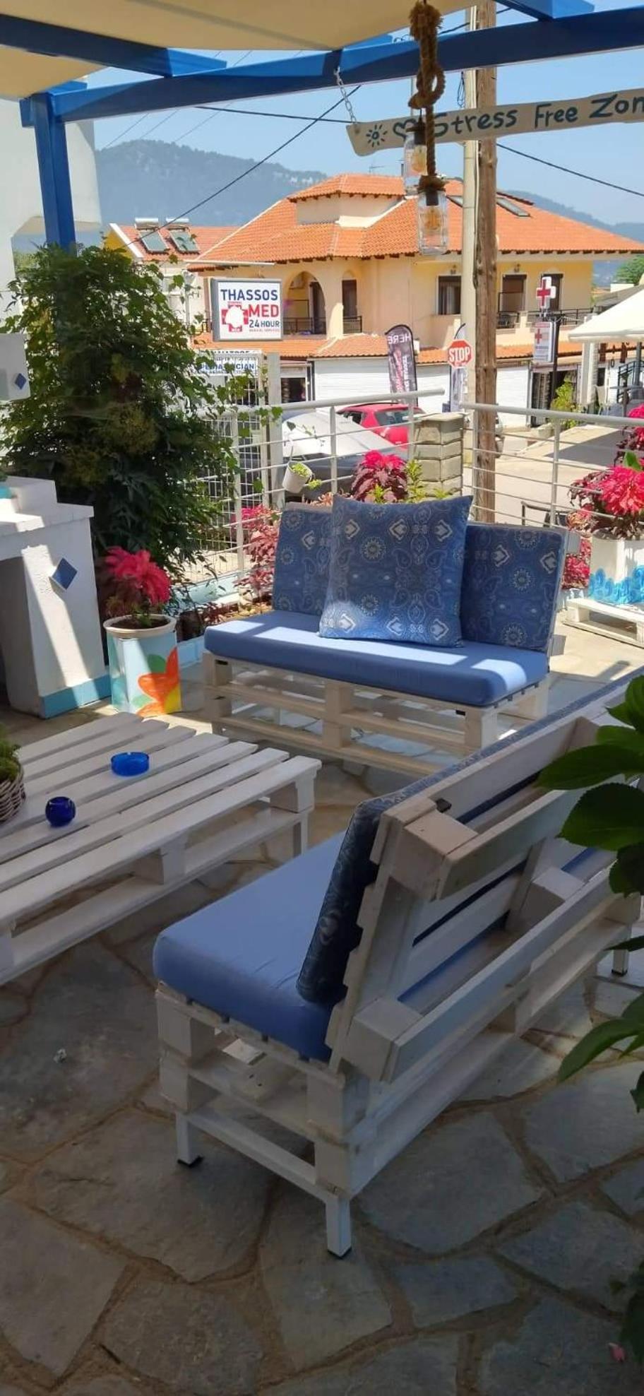 Celeste Deluxe Apartments Skála Potamiás Eksteriør bilde