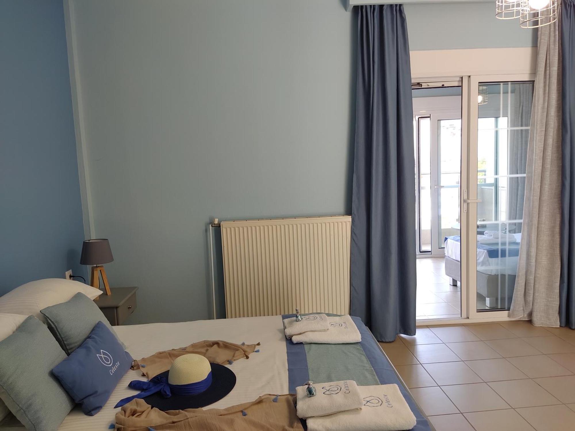 Celeste Deluxe Apartments Skála Potamiás Rom bilde