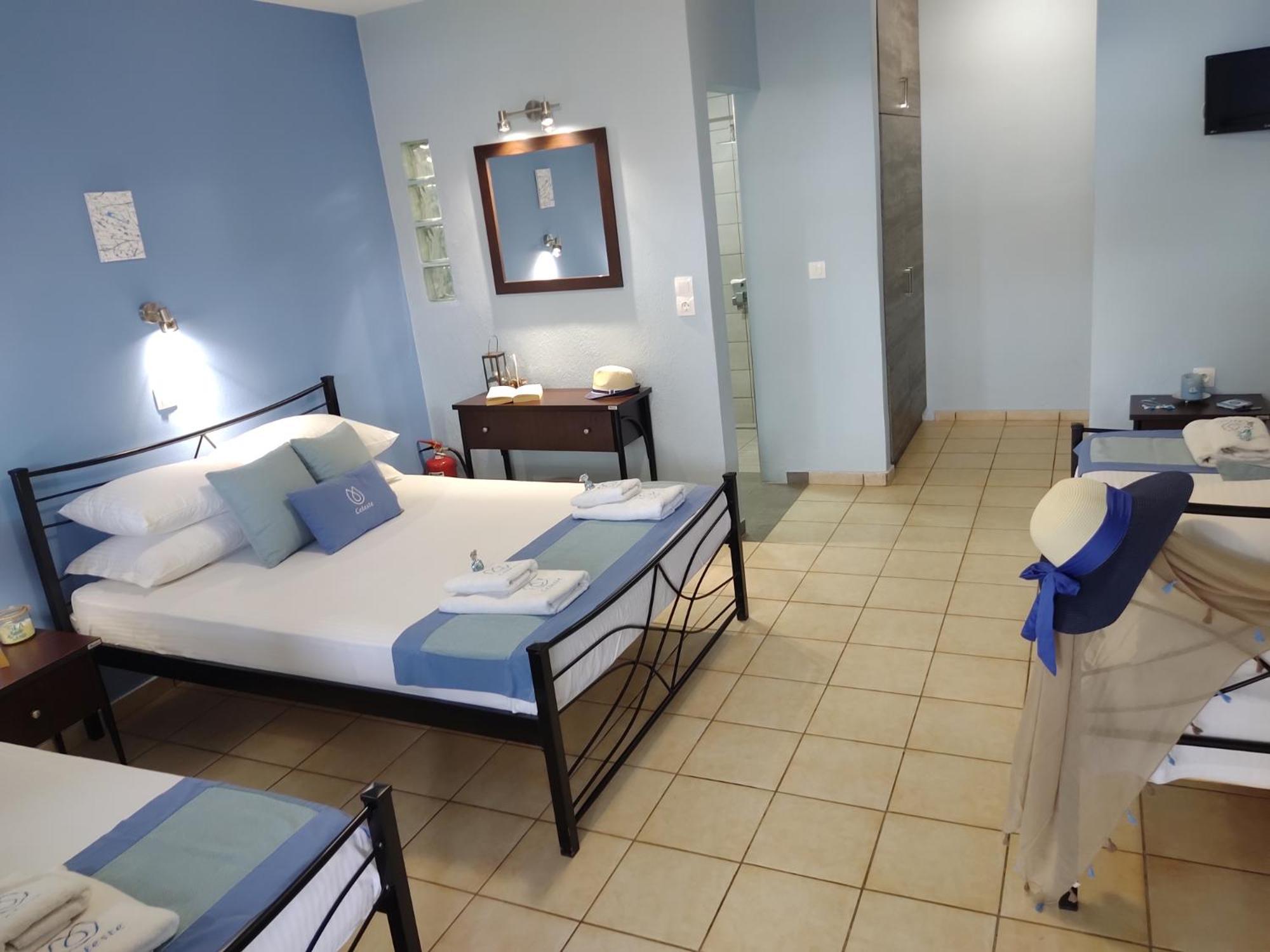Celeste Deluxe Apartments Skála Potamiás Rom bilde